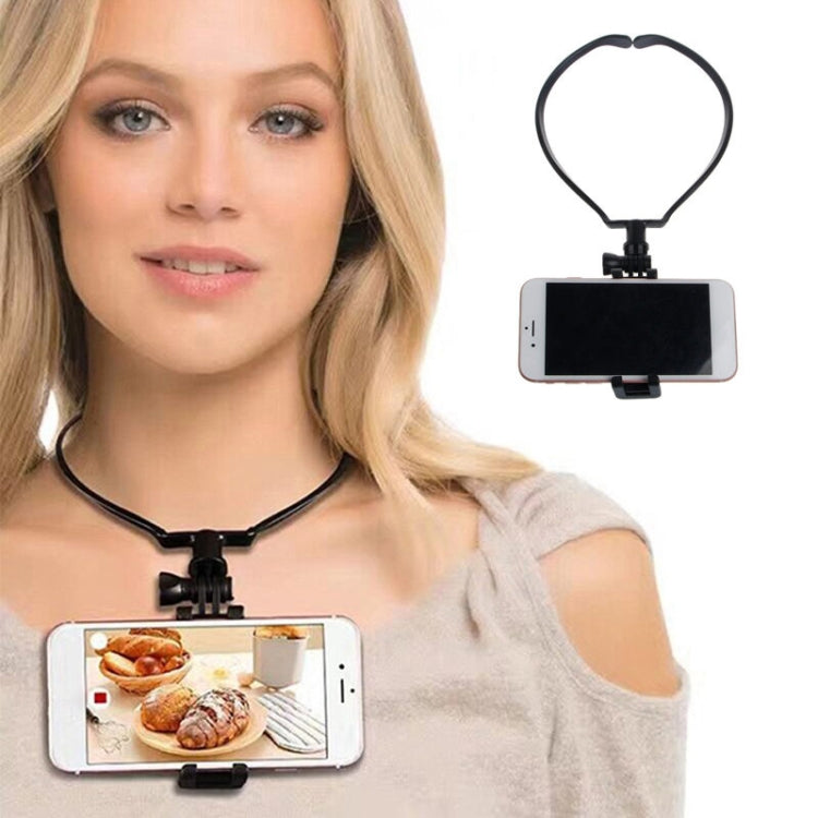 POV / VLOG Smartphone Selfie Neck Holder Mount by buy2fix