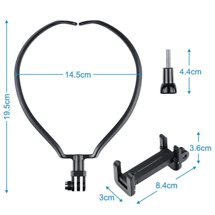 POV / VLOG Smartphone Selfie Neck Holder Mount by buy2fix