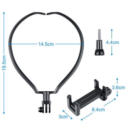 POV / VLOG Smartphone Selfie Neck Holder Mount by buy2fix
