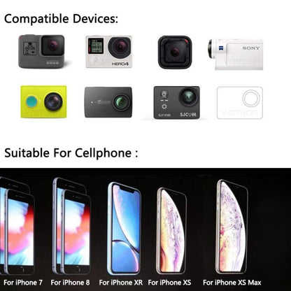 POV / VLOG Smartphone Selfie Neck Holder Mount by buy2fix