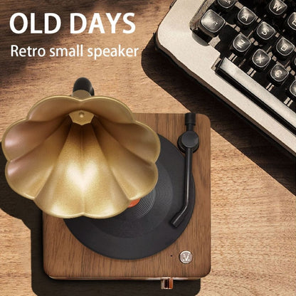 T15 Vinyl Atomic Bluetooth Retro Wireless Audio Desktop Speaker - Desktop Speaker by buy2fix | Online Shopping UK | buy2fix