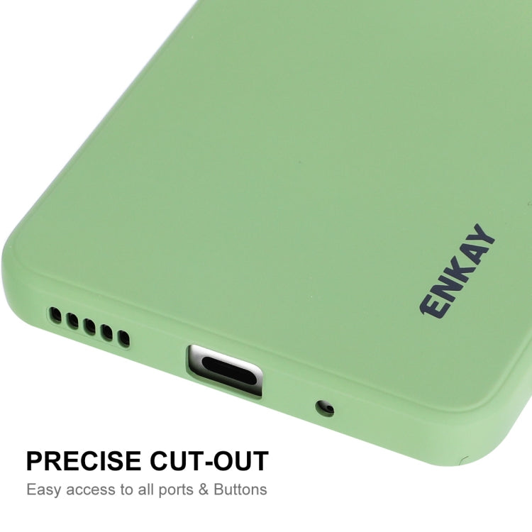 For Huawei Nova 9 SE / Honor 50 SE ENKAY Liquid Silicone Shockproof Phone Case(Beige) - Huawei Cases by ENKAY | Online Shopping UK | buy2fix