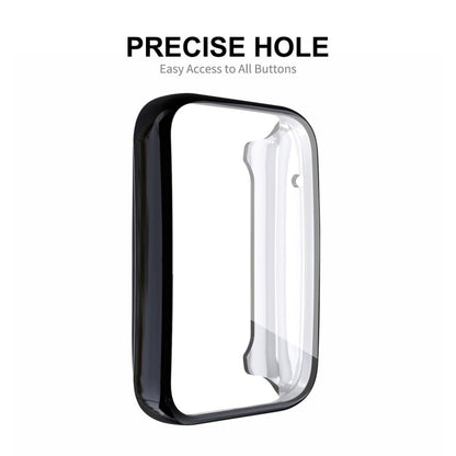 For Xiaomi Mi Band 7 Pro ENKAY Hat-Prince Full Coverage Electroplated TPU Screen Protection Case(Silver) - Watch Cases by ENKAY | Online Shopping UK | buy2fix