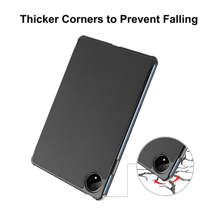 For Huawei MatePad Pro 11 2022 ENKAY Plastic Back Cover Smart Leather Stand Case(Dark Green) - Huawei by ENKAY | Online Shopping UK | buy2fix