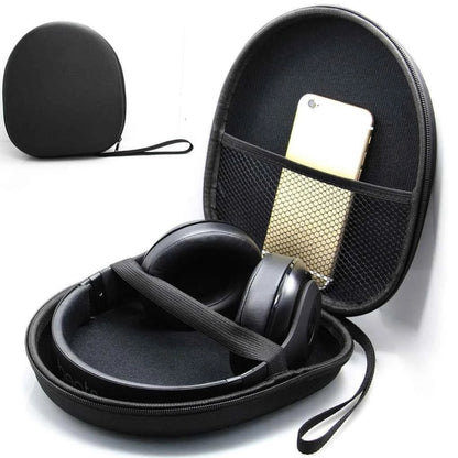 Portable Zippered Round Shaped Headphone Earbud Carrying Storage Bag Case - Protective Case by buy2fix | Online Shopping UK | buy2fix