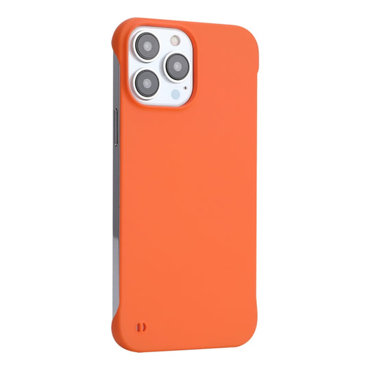 For iPhone 14 Pro Max ENKAY Matte Frameless PC Phone Case(Orange)