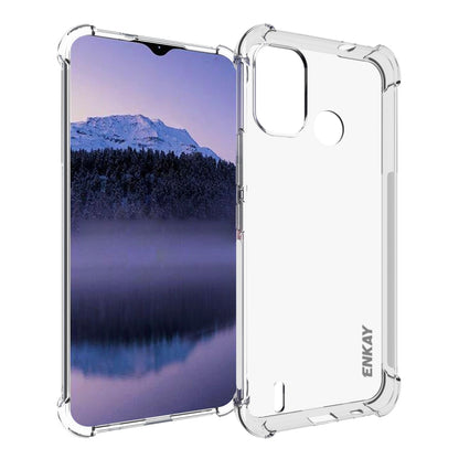 For Nokia G11 Plus ENKAY Clear TPU Shockproof Phone Case - Nokia Cases by ENKAY | Online Shopping UK | buy2fix