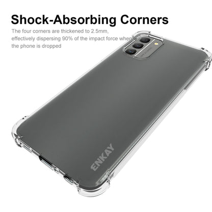 For Nokia G400 5G ENKAY Clear TPU Shockproof Phone Case - Nokia Cases by ENKAY | Online Shopping UK | buy2fix