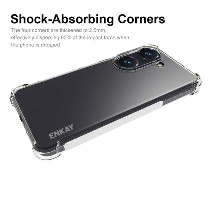 For Asus Zenfone 9 ENKAY Clear TPU Shockproof Phone Case - ASUS Cases by ENKAY | Online Shopping UK | buy2fix