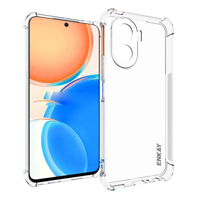 For Honor X40i 5G ENKAY Clear TPU Shockproof Phone Case - Huawei Cases by ENKAY | Online Shopping UK | buy2fix