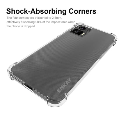 For Motorola Edge 30 Lite ENKAY Clear TPU Shockproof Phone Case - Motorola Cases by ENKAY | Online Shopping UK | buy2fix