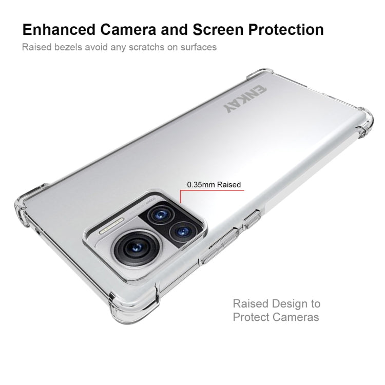 For Motorola Moto X30 Pro ENKAY Clear TPU Shockproof Phone Case - Motorola Cases by ENKAY | Online Shopping UK | buy2fix