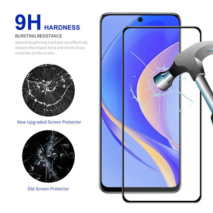 For Huawei Nova Y90 5pcs ENKAY Full Glue 0.26mm 9H 2.5D Tempered Glass Full Film - Huawei Tempered Glass by ENKAY | Online Shopping UK | buy2fix