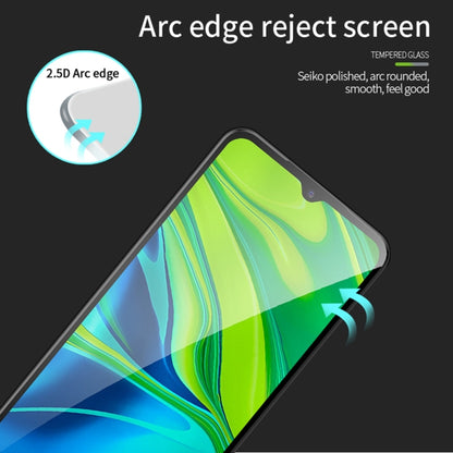 For Xiaomi Redmi A1 PINWUYO 9H 2.5D Full Screen Tempered Glass Film(Black) -  by PINWUYO | Online Shopping UK | buy2fix