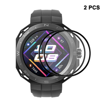 2pcs For Huawei Watch GT Cyber ENKAY 3D Full Coverage Soft PC Edge + PMMA HD Screen Protector Film by ENKAY