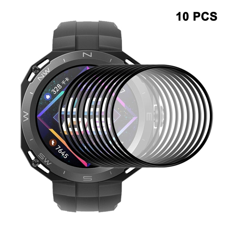 10pcs For Huawei Watch GT Cyber ENKAY 3D Full Coverage Soft PC Edge + PMMA HD Screen Protector Film by ENKAY