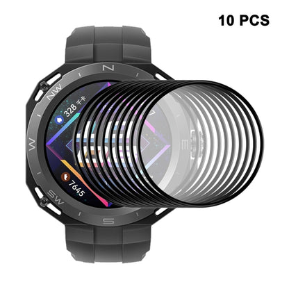 10pcs For Huawei Watch GT Cyber ENKAY 3D Full Coverage Soft PC Edge + PMMA HD Screen Protector Film by ENKAY