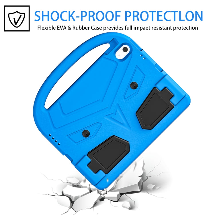 For iPad 2025 / 2022 Sparrow Style Shockproof Kickstand EVA Tablet Case(Blue) - iPad 2025 / 2022 Cases by buy2fix | Online Shopping UK | buy2fix