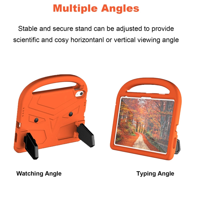 For iPad 2025 / 2022 Sparrow Style Shockproof Kickstand EVA Tablet Case(Orange) - iPad 2025 / 2022 Cases by buy2fix | Online Shopping UK | buy2fix