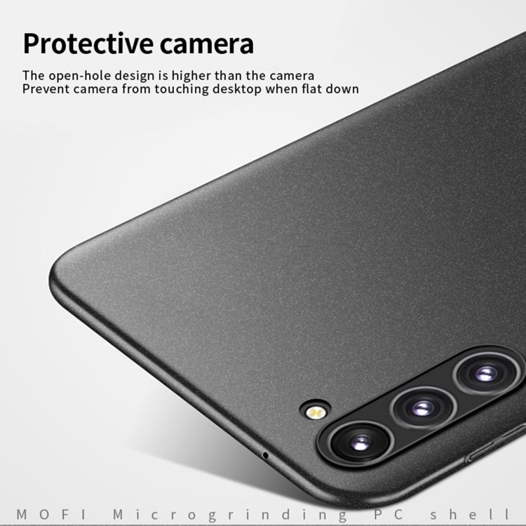 For Samsung Galaxy S23 5G MOFI Fandun Series Frosted Ultra-thin PC Hard Phone Case(Black) - Galaxy S23 5G Cases by MOFI | Online Shopping UK | buy2fix