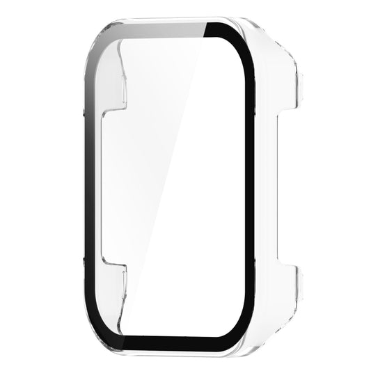 For Realme Watch 3 Pro PC+ Toughened Film Integrated Protective Case(Transparent) by buy2fix