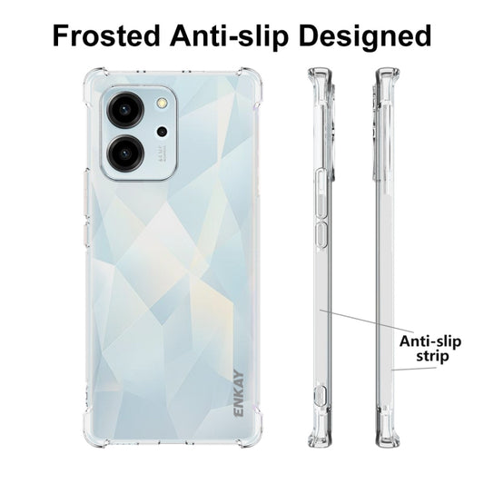 For Honor 80 SE 5G ENKAY Hat-Prince Clear TPU Shockproof Phone Case by ENKAY