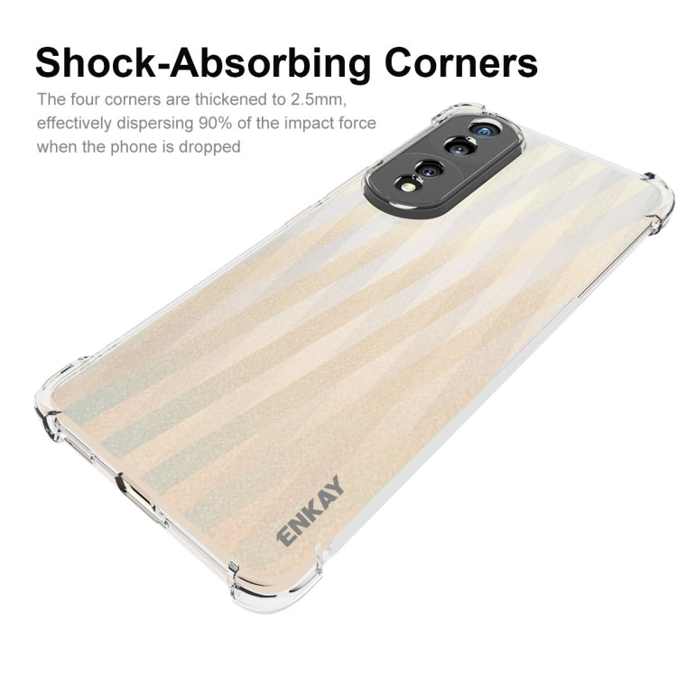 For Honor 80 Pro ENKAY Hat-Prince Clear TPU Shockproof Phone Case - Honor Cases by ENKAY | Online Shopping UK | buy2fix