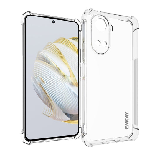 For Huawei Nova 10 SE 4G ENKAY Hat-Prince Clear TPU Shockproof Phone Case by ENKAY