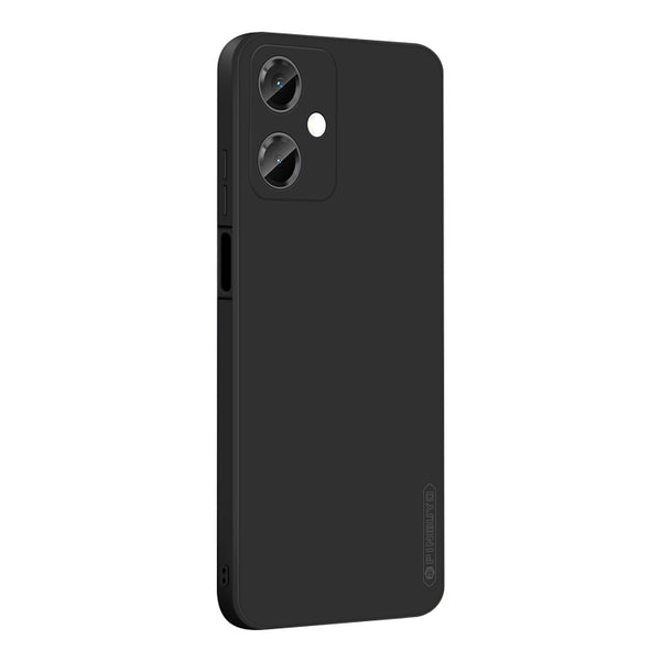 For Xiaomi Redmi Note 12 China PINWUYO Sense Series Liquid Silicone TPU Phone Case(Black) by PINWUYO
