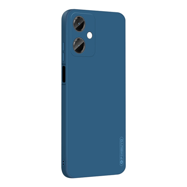 For Xiaomi Redmi Note 12 China PINWUYO Sense Series Liquid Silicone TPU Phone Case(Blue) by PINWUYO