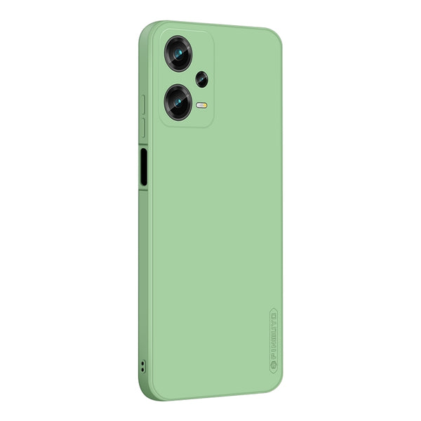 For Xiaomi Redmi Note 12 Pro 5G China PINWUYO Sense Series Liquid Silicone TPU Phone Case(Green) by PINWUYO