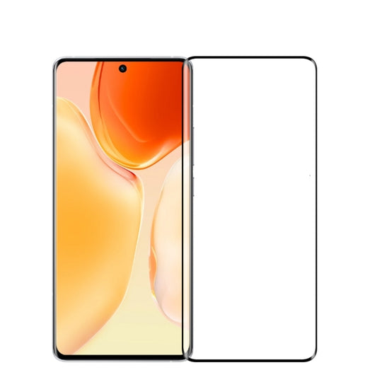 For vivo X90 Pro+ PINWUYO 9H 3D Hot Bending Tempered Glass Film(Black)