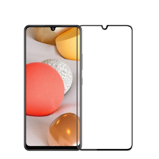 For Samsung Galaxy A14 5G MOFI 9H 3D Explosion-proof Curved Screen Tempered Glass Film(Black)