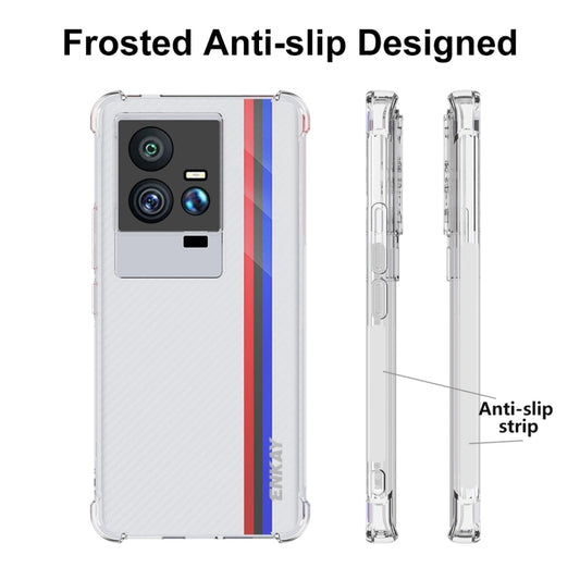 For vivo iQOO 11 5G ENKAY Hat-Prince Transparent TPU Shockproof Phone Case by ENKAY