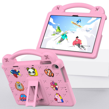 For Lenovo Tab M10 3rd Gen TB328FU / TB328XU 2022 10.1 Handle Kickstand Children EVA Shockproof Tablet Case(Pink) - Lenovo by buy2fix | Online Shopping UK | buy2fix