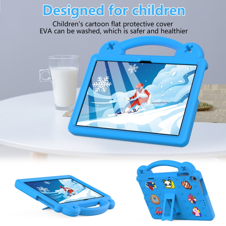 For Huawei MatePad T10S 10.1 / T10 9.7 / Honor Pad X8 10.1 Handle Kickstand Children EVA Shockproof Tablet Case(Sky Blue) - Honor by buy2fix | Online Shopping UK | buy2fix