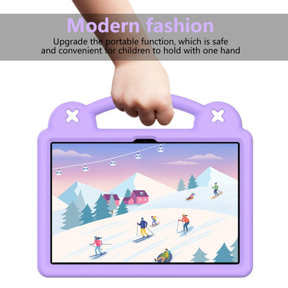 For Huawei MatePad T10S 10.1 / T10 9.7 / Honor Pad X8 10.1 Handle Kickstand Children EVA Shockproof Tablet Case(Light Purple) - Honor by buy2fix | Online Shopping UK | buy2fix