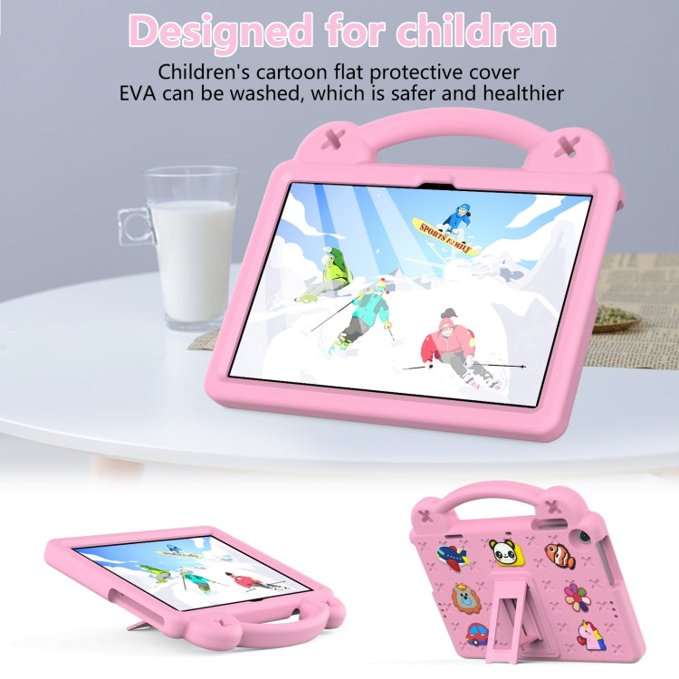 For Huawei Enjoy Tablet 2 10.1 Handle Kickstand Children EVA Shockproof Tablet Case(Pink) - Huawei by buy2fix | Online Shopping UK | buy2fix