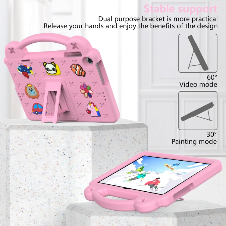 For Huawei Enjoy Tablet 2 10.1 Handle Kickstand Children EVA Shockproof Tablet Case(Pink) - Huawei by buy2fix | Online Shopping UK | buy2fix