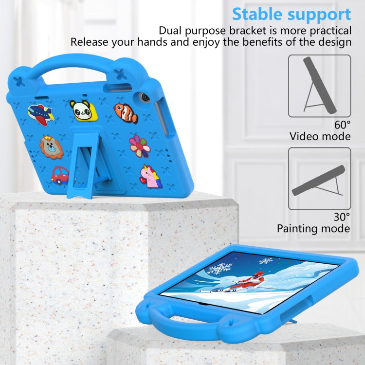 For Huawei Enjoy Tablet 2 10.1 Handle Kickstand Children EVA Shockproof Tablet Case(Sky Blue) - Huawei by buy2fix | Online Shopping UK | buy2fix