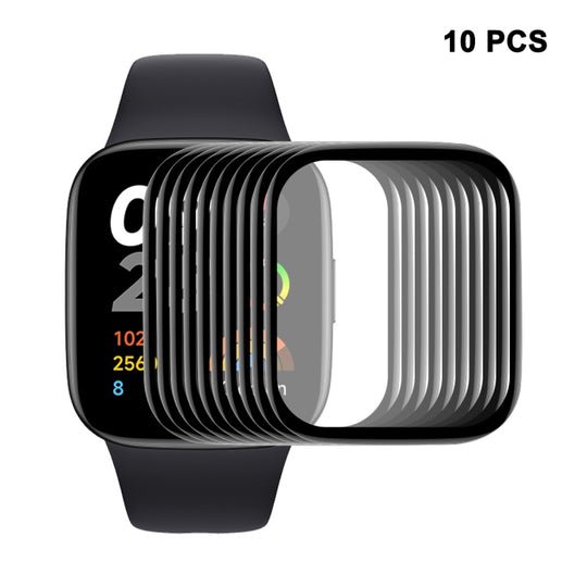 10 PCS For Redmi Watch 3 ENKAY 3D Full Coverage Soft PC Edge + PMMA HD Screen Protector Film