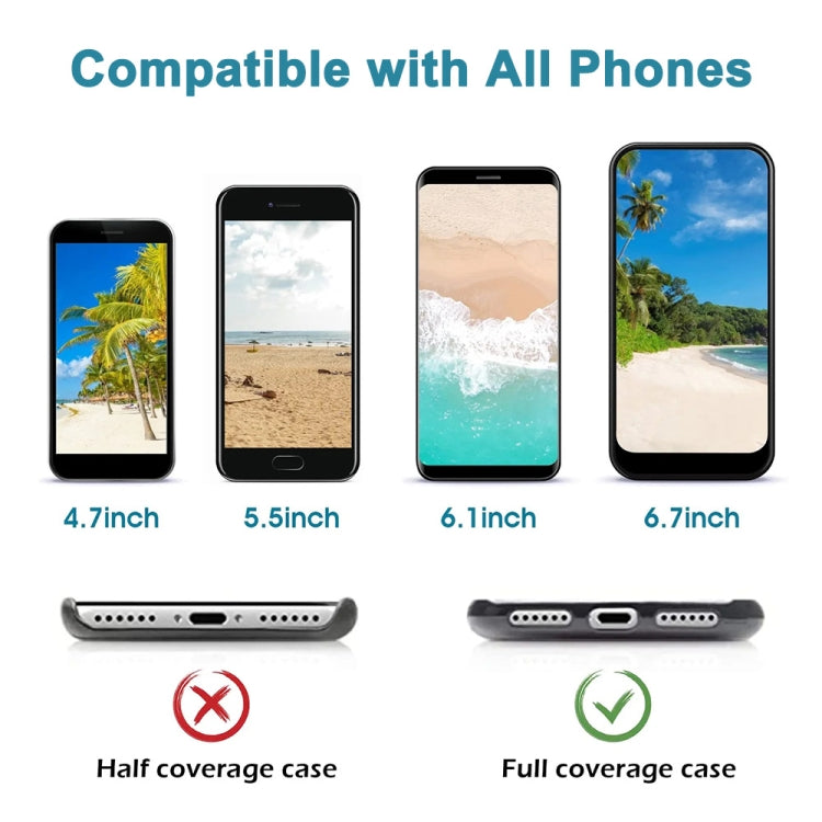 JUNSUNMAY Silicone Bracelet Mobile Phone Lanyard Loop Anti-lost Wrist Rope Universal for Phone Case(White) - Lanyards & Wrist Straps by JUNSUNMAY | Online Shopping UK | buy2fix