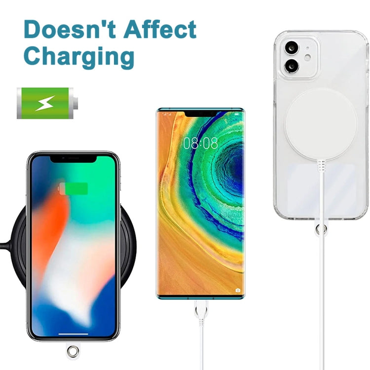 JUNSUNMAY Silicone Bracelet Mobile Phone Lanyard Loop Anti-lost Wrist Rope Universal for Phone Case(Purple) - Lanyards & Wrist Straps by JUNSUNMAY | Online Shopping UK | buy2fix