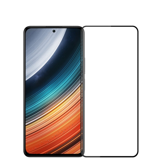 For Xiaomi Redmi K60E PINWUYO 9H 2.5D Full Screen Tempered Glass Film(Black)