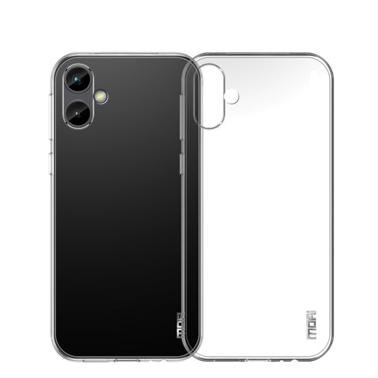 For Samsung Galaxy A04e MOFI Ming Series Ultra-thin TPU Phone Case(Transparent) - Galaxy Phone Cases by MOFI | Online Shopping UK | buy2fix