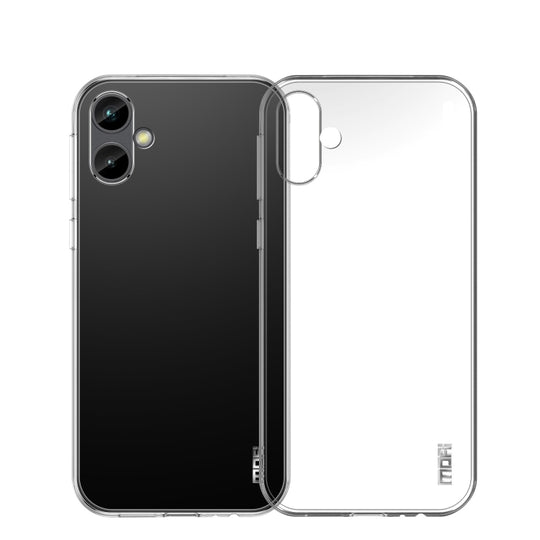 For Samsung Galaxy A04e MOFI Ming Series Ultra-thin TPU Phone Case(Transparent)