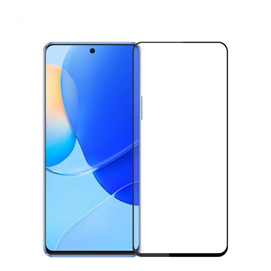 For vivo iQOO Neo7 Racing PINWUYO 9H 2.5D Full Screen Tempered Glass Film(Black)