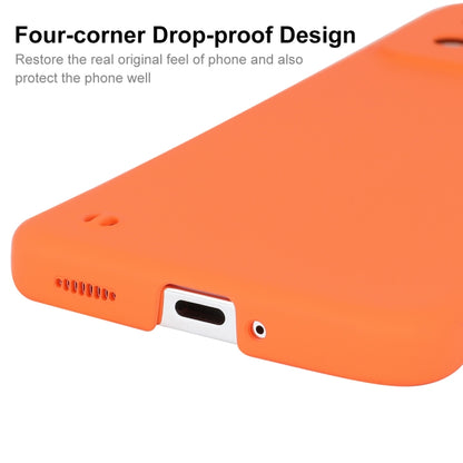 For Xiaomi 13 ENKAY Hat-Prince Matte Frameless Hard PC Phone Case(Orange) - 13 Cases by ENKAY | Online Shopping UK | buy2fix