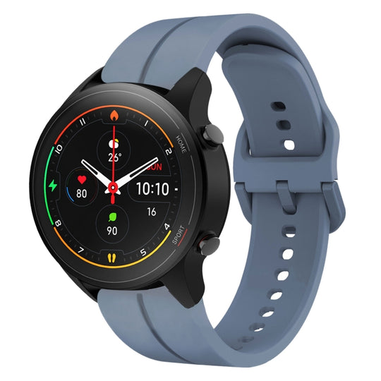 For Xiaomi MI Watch S1 Pro 22mm Loop Silicone Watch Band(Blue)