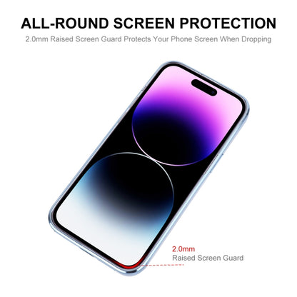 For iPhone 14 Pro Max ENKAY Electroplated MagSafe Shockproof TPU Phone Case with Lens Film(Purple) - iPhone 14 Pro Max Cases by ENKAY | Online Shopping UK | buy2fix